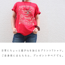 New!!【Freaks&co.オリジナル】プリント Tシャツ／ONE BY ONE クルーネック 5枚目の画像