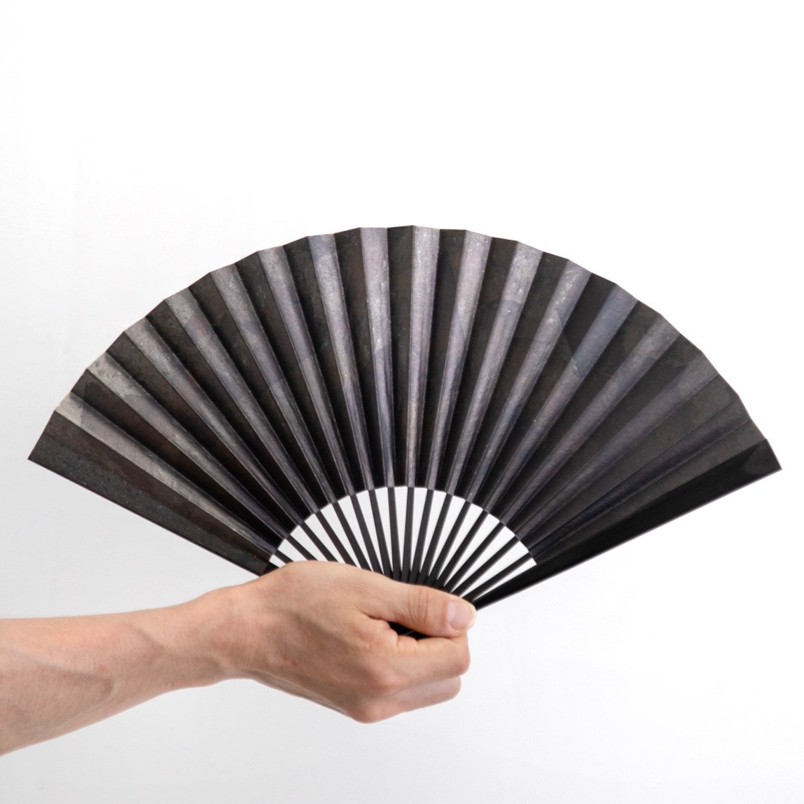 京扇子　燻　pattern斑 #1