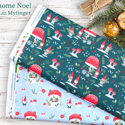 カットクロス Paintbrush Studio Fabrics Gnome Noel Gnome Village GR 7枚目の画像