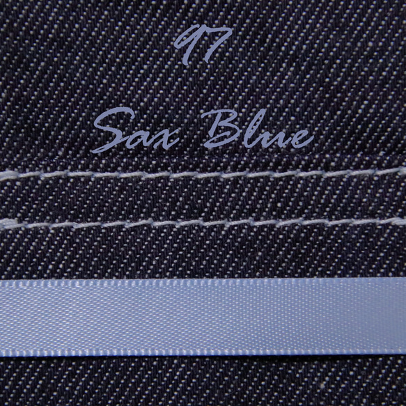 【デニム】3段フリルハイウエストスカート　　　SKT-0002DN 