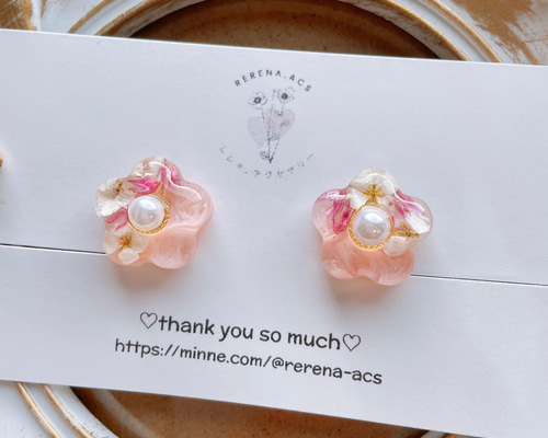 k.akiko様おまとめ♡ ハンドメイドアクセサリー レジンピアス イヤリング No.778❳▫▫ハンドメイドアクセサリー▫▫♡ レジンピアス