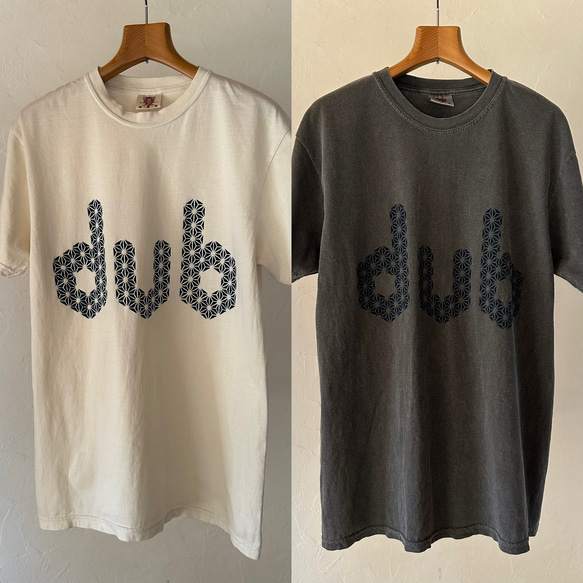 「dub」 藍染め　Tシャツ 9枚目の画像