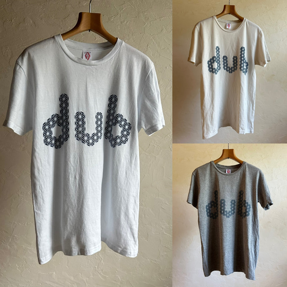 「dub」 藍染め　Tシャツ 8枚目の画像