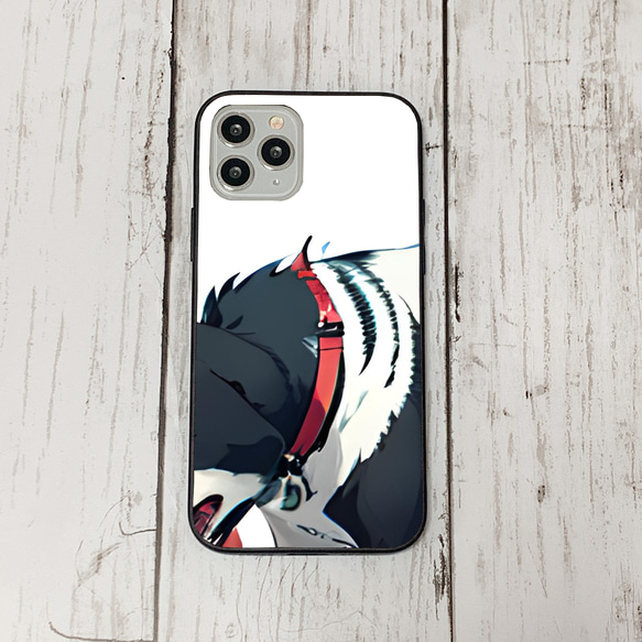 iphoneケース2-3-43 iphone 強化ガラス 犬・いぬ・ワンちゃん 箱7 かわいい アイフォン iface 1枚目の画像
