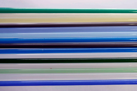 GLASS ROD モレッティのガラス棒 PV-15色15本10ＣＭ #EFFETRE #MORETTI 2枚目の画像