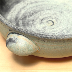 青銅釉グラタン皿(小)　耐熱陶器 5枚目の画像
