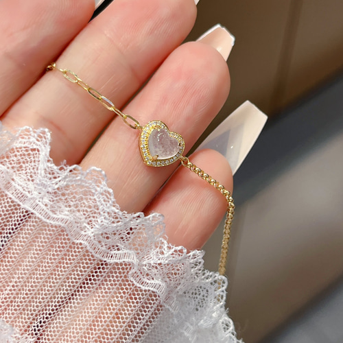 誠実 天然ダイヤモンド付きアンクレットk18 | nongferndaddy.com