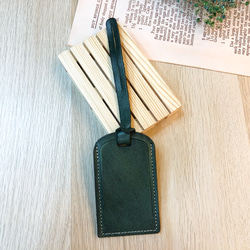 【KOPER】手工皮革-旅行吊牌 橄欖綠 (MIT台灣製造) 第1張的照片