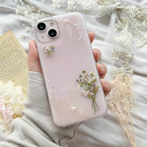 ラパフェプリンセス様♡専用 押し花ケース スマホケース オーダー 0432861f47a89afdd914af60e9b255