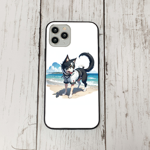 iphoneケース3-2-43 iphone 強化ガラス 犬・いぬ・ワンちゃん 箱7 かわいい アイフォン iface 1枚目の画像