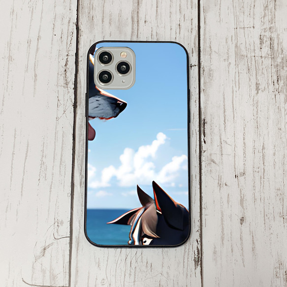 iphoneケース3-2-50 iphone 強化ガラス 犬・いぬ・ワンちゃん 箱7 かわいい アイフォン iface 1枚目の画像