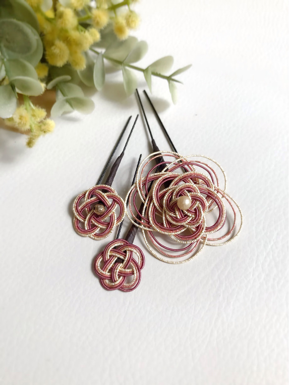 水引かんざし水引-680