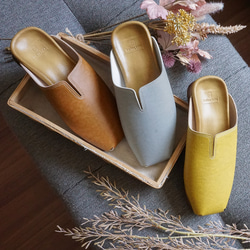 ゆったりスクエアサボ (CHILL) 靴 日本製 国産素材 【5～14日以内発送】 5枚目の画像