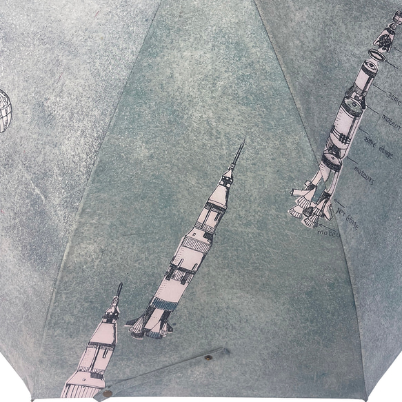 イシイアツコ デザイン KASANOWA-Mine-傘「saturn v」 5枚目の画像