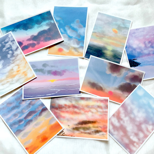 Yu.❤︎ イラストオーダー 落書きポストカード イラストオーダー Yu.❤︎ 落書きポストカード