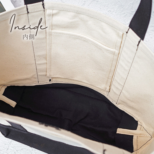 ドッグシルエット バイカラートートバッグ Mサイズ 誕生日プレゼント