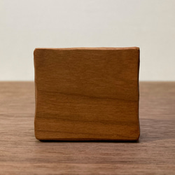 キノコの置物 木彫り 台付き【素材：ブラックウォルナット/ブラックチェリー】（No.S1004） 16枚目の画像