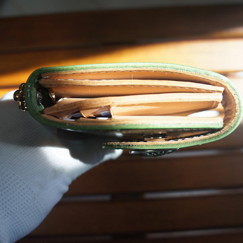 受注製作】【送料無料】ルガトショルダーのバイカーズウォレット