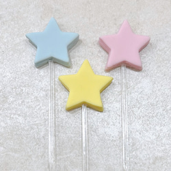 -3colors stars- sugarpick®︎ 1枚目の画像