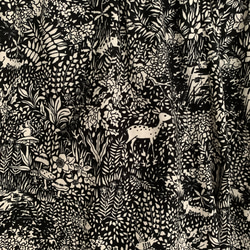 リラックスパンツ　ワイドパンツ　ワイドストレートパンツ　夏服　アニマル柄　ウエストゴム 10枚目の画像