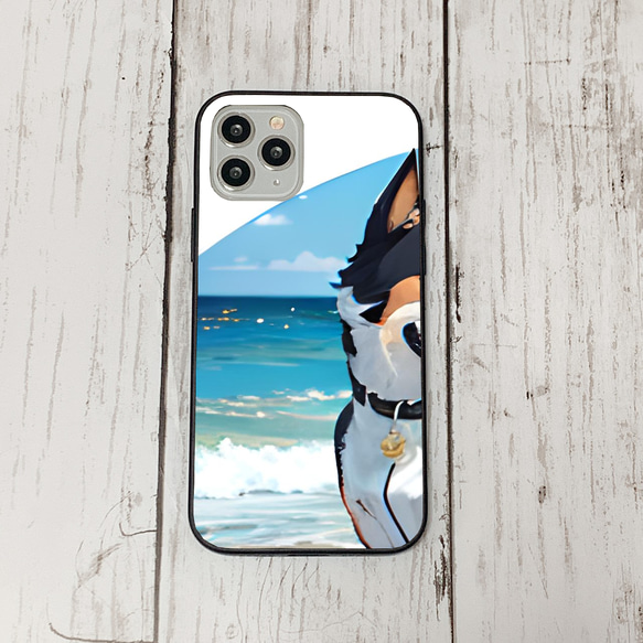 iphoneケース4-4-27 iphone 強化ガラス 犬・いぬ・ワンちゃん 箱7 かわいい アイフォン iface 1枚目の画像