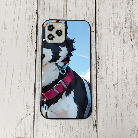 iphoneケース4-4-44 iphone 強化ガラス 犬・いぬ・ワンちゃん 箱7 かわいい アイフォン iface 1枚目の画像