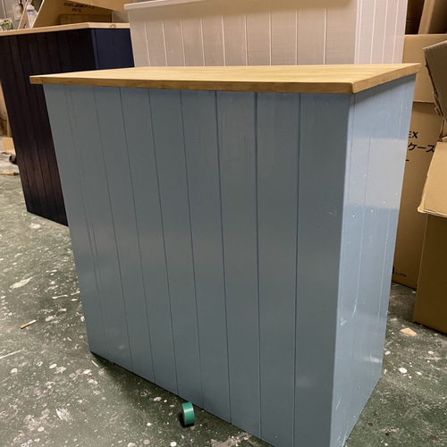 カウンター サロン受付カウンター 机・デスク エバーグリーン 【イン