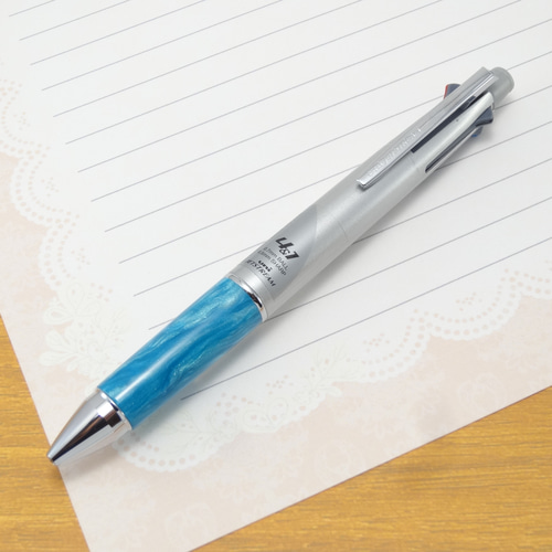 ジェットストリーム4＆1用 グリップ部のみ（ターコイズブルー）#061903