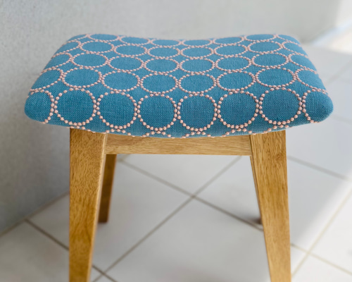 はるさん専用 ミナペルホネン ハンドメイド スツール タンバリン 生地 チェア はれのひさん専用 ミナペルホネン ハンドメイド スツール