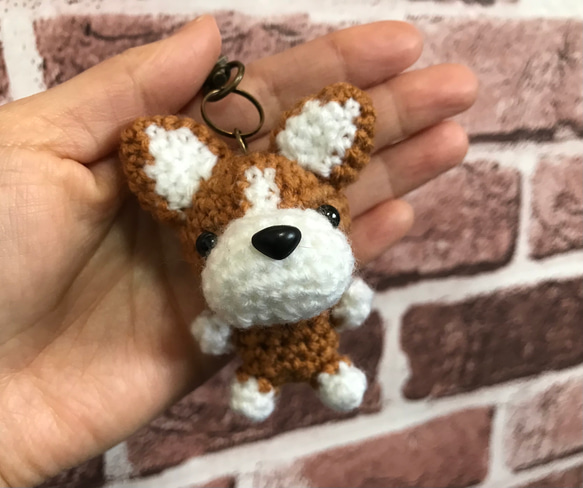 015 コーギーのあみぐるみ 編みぐるみ コーギー | TikTok 015 コーギー