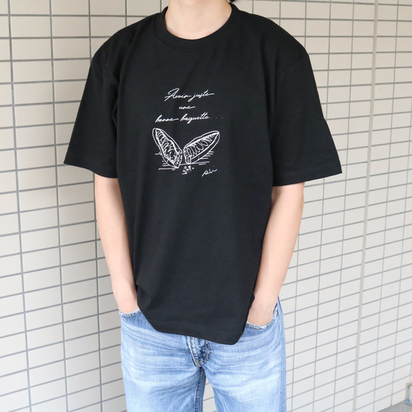 メンズ★バゲット柄　定番【Tシャツ】 1枚目の画像