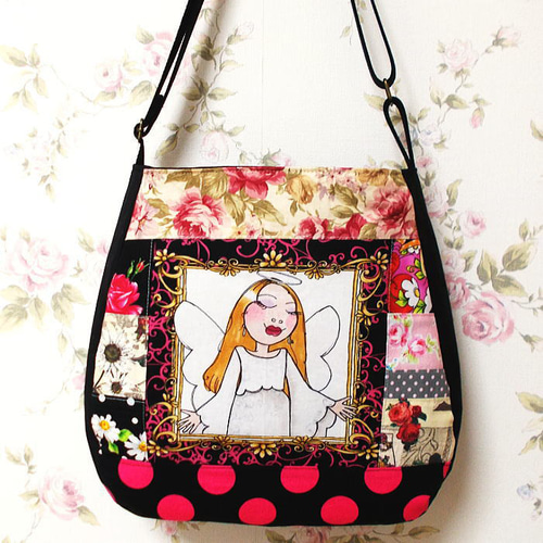 ロラライハリス　ハンドメイド　ショルダーバック ロラライハリス ショルダーバック ハンドメイド｜Yahoo!フリマ