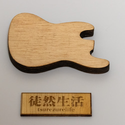 エレキベースピック皿 木製トレイ JB(Mini) 5枚目の画像