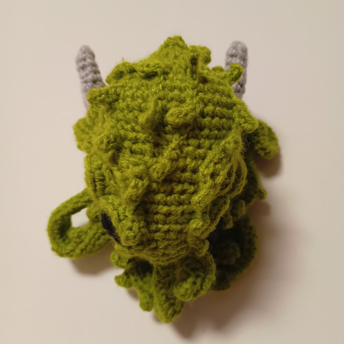 定形外送料込】7本脚のクトゥルフ あみぐるみ（邪神） あみぐるみ たこ