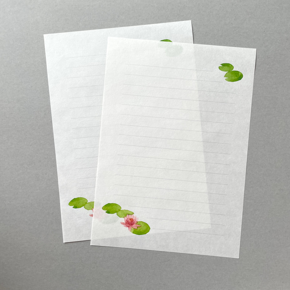 夏の福袋 いろいろ紙ものセット レターセット メッセージカード シール タグ 9枚目の画像