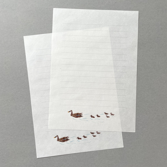 夏の福袋 いろいろ紙ものセット レターセット メッセージカード シール タグ 10枚目の画像
