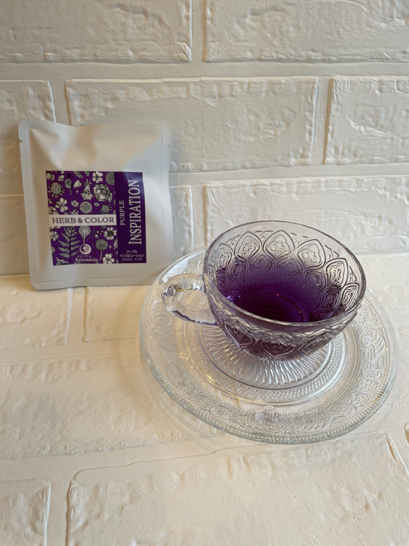 紫のハーブティー　「パープルインスピレーション」2包入り　ハーブ＆カラーシリーズ　スキッとガツンと！ 人気・おすすめ｜省スペース設計・旅行向けにおすすめ お得商品 プライバシー配送 期間限定入荷