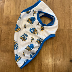 犬服　ドット柄タンクトップ DM ハンドメイド m】犬服タンクトップ muum】犬服 ドット柄 タンクトップ/犬服