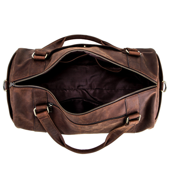 トラベルバッグ 本革レザー メンズ バッグ 旅行かばん 3way用 バックパック ハンドバッグ ななめ ショルダーバッグ 2枚目の画像