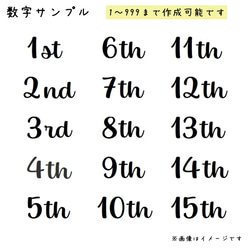 結婚記念日 アニバーサリー・ケーキトッパー 6枚目の画像