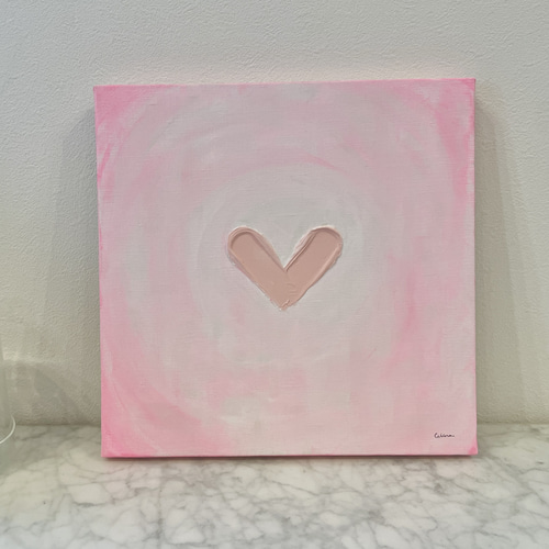 SOLD】La cœur/モダンアート インテリア アートパネル キャンバス 絵画