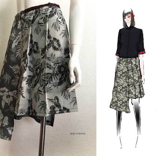 カットジャガードスカート|allureville OFFICIAL SITE / ONLINE