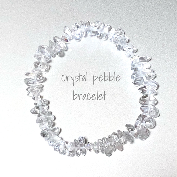 crystal・水晶さざれ石・ブレスレット ブレスレット Ki*lala crystal・水晶さざれ石・ブレスレット ブレスレット Ki*lala