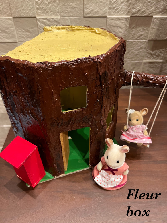 シルバニア用 切り株のお家 その他置物 ケンタ 通販 16169028｜Creema