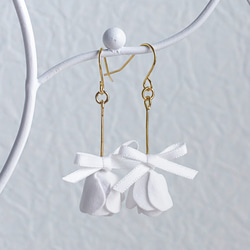 アーティシャルフラワー（造花） イヤリング・ノンホールピアス の人気