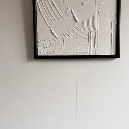 インテリアアート ホワイトインテリア 白絵画 whisper white】 50×60cm 白い絵 ホワイトアート ホワイトインテリア