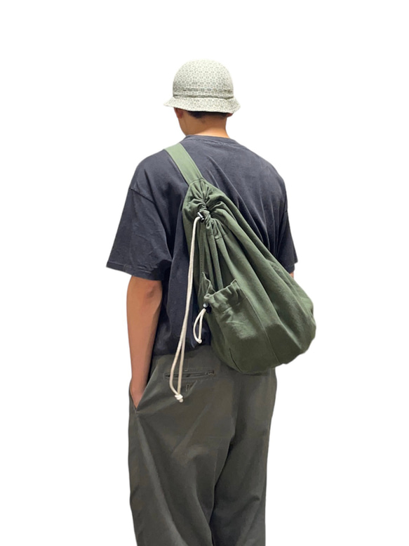 受注生産】US軍 ショルダーバッグ ワンショルダー ナップザック 斜