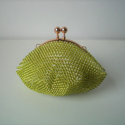 Beaded Purse --Shine Muscat-- (S) 内布：Margaret Annie 1枚目の画像