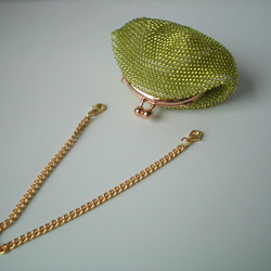 Beaded Purse --Shine Muscat-- (S) 内布：Margaret Annie 6枚目の画像