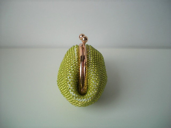 Beaded Purse --Shine Muscat-- (S) 内布：Margaret Annie 2枚目の画像